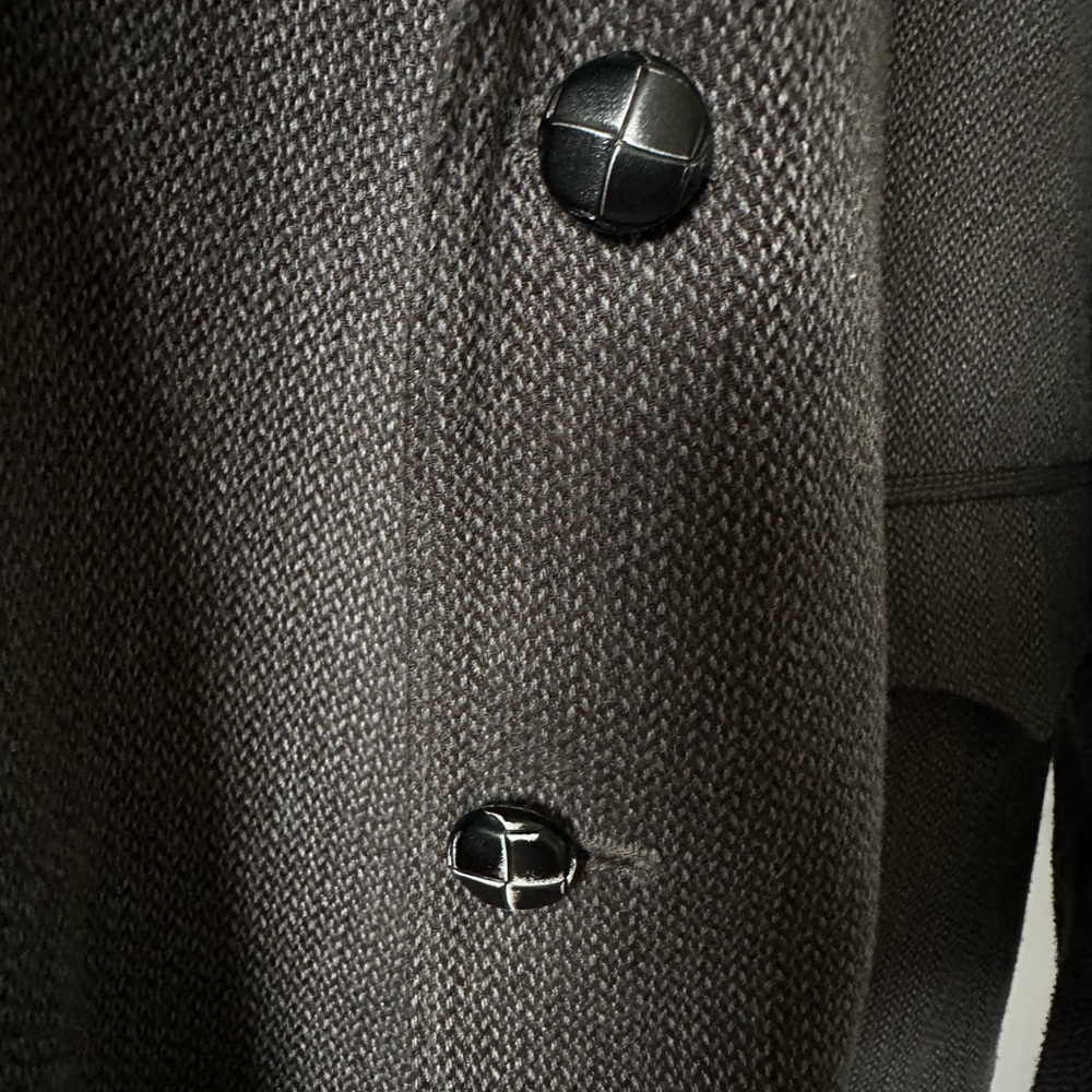 Vintage Grand Entry Western Sport Coat  jacket Men size 48R Grey Pointed Pockets - Picture 6 of 16